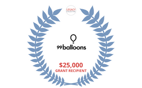 Winter 2021 Grant Round 1st Recipient: 99 Balloons