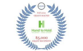 FALL 2021 GRANT ROUND 3rd RECIPIENT: HAND TO HOLD