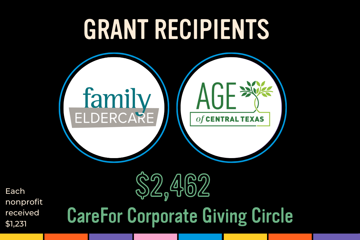 CAREFOR CORPORATE GIVING CIRCLE GRANT RECIPIENTS