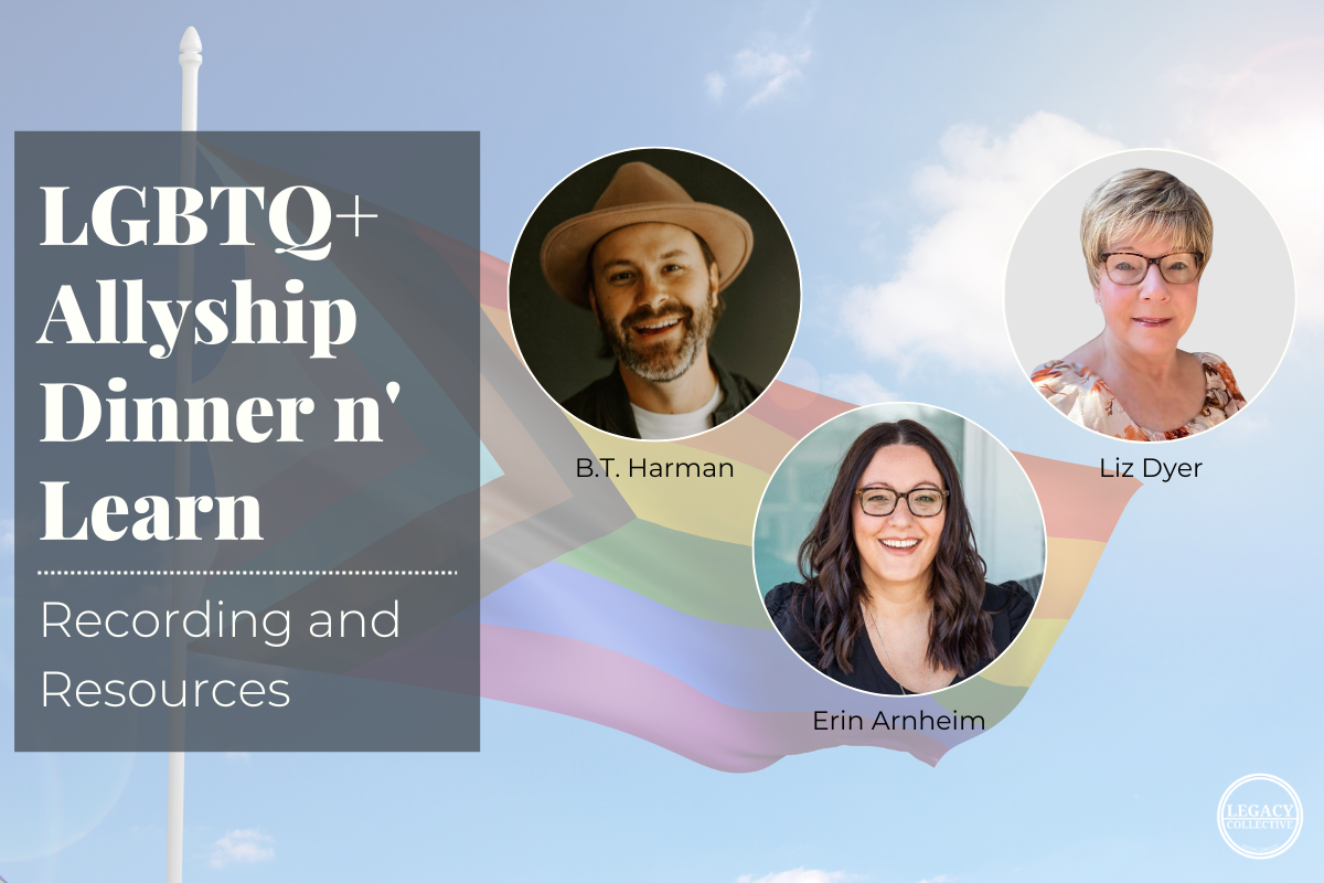 LGBTQ+ Allyship Dinner n’ Learn Recording and Resources