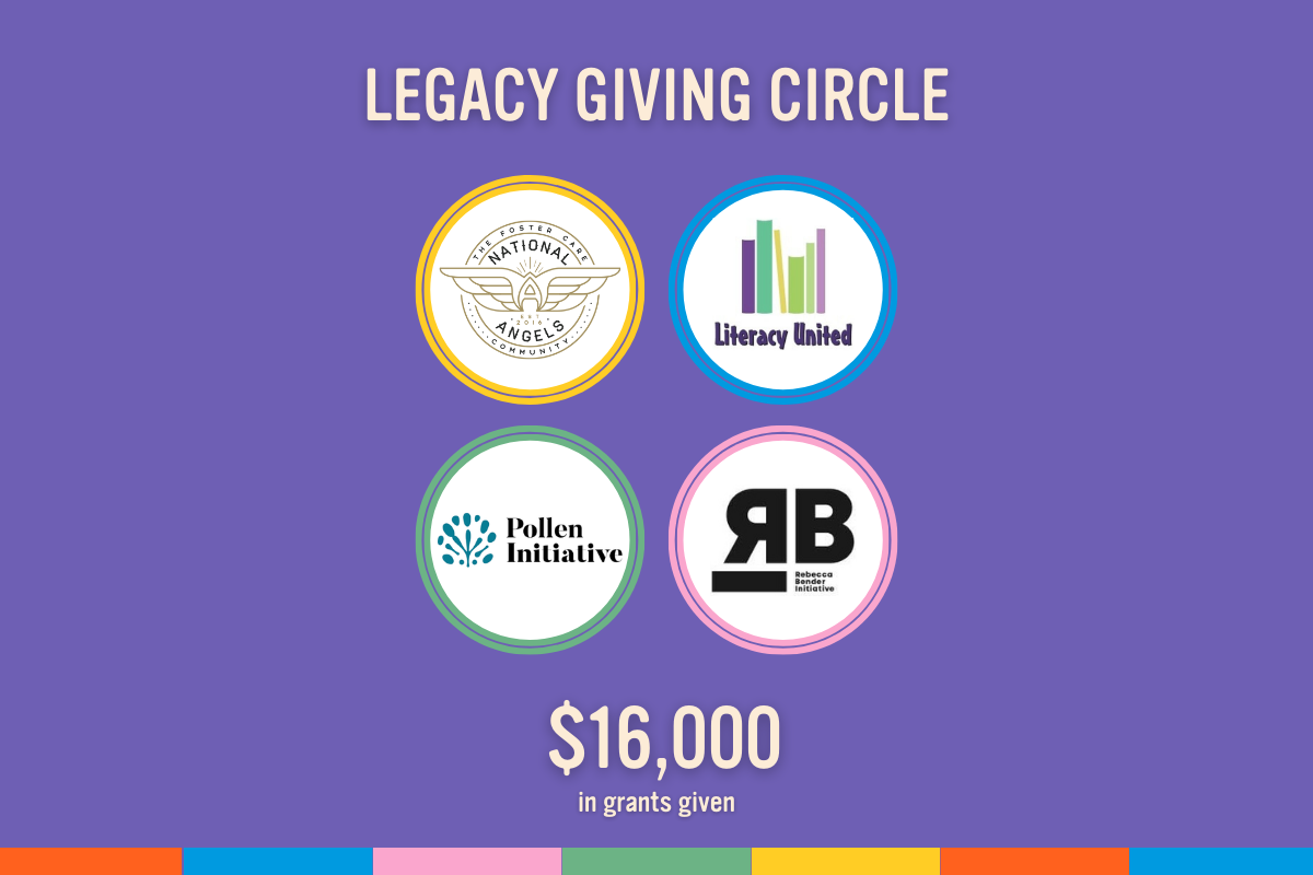 Legacy Collective Giving Circle Surprises Nonprofit Partners with $16,000 in Grants