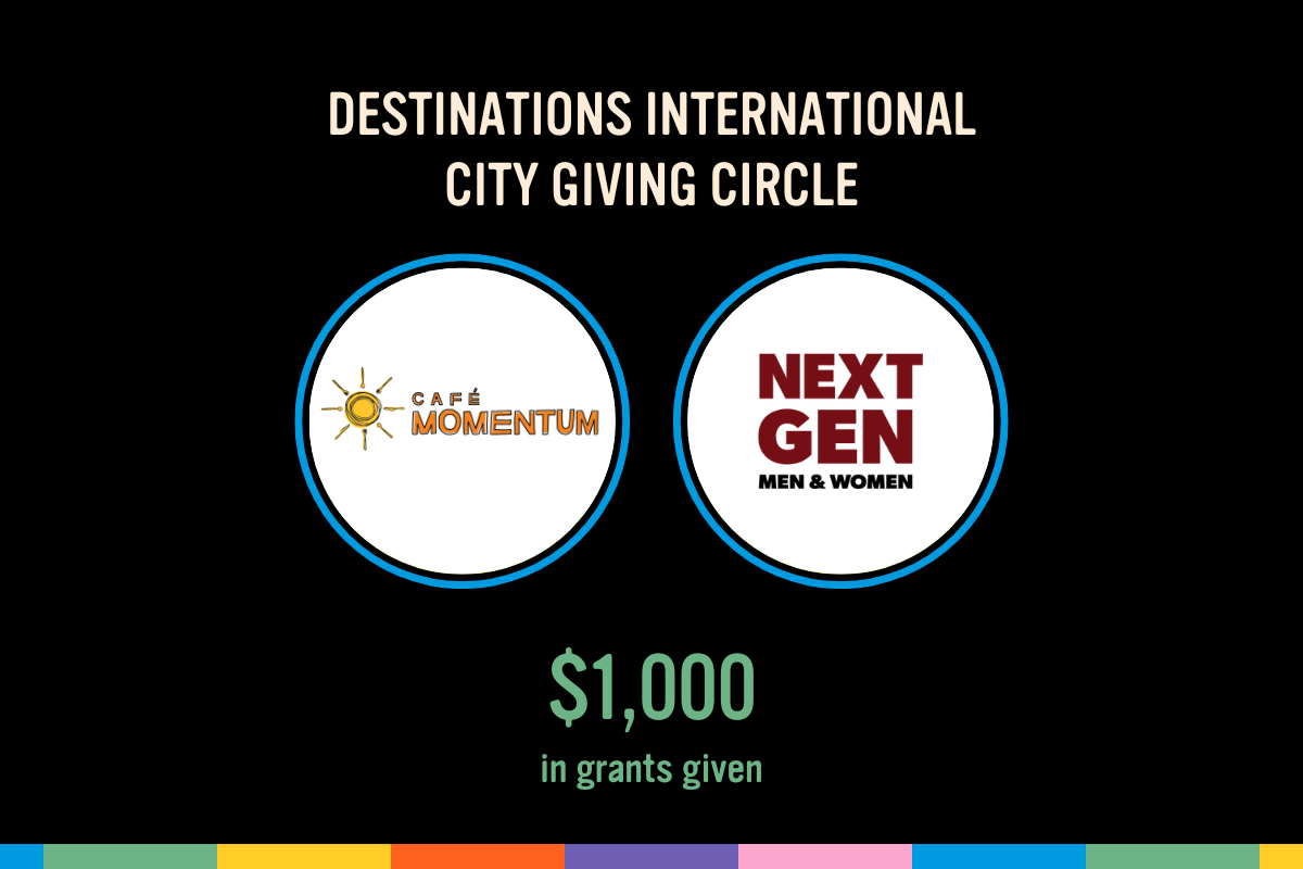 DESTINATIONS INTERNATIONAL CITY GIVING CIRCLE GRANTS